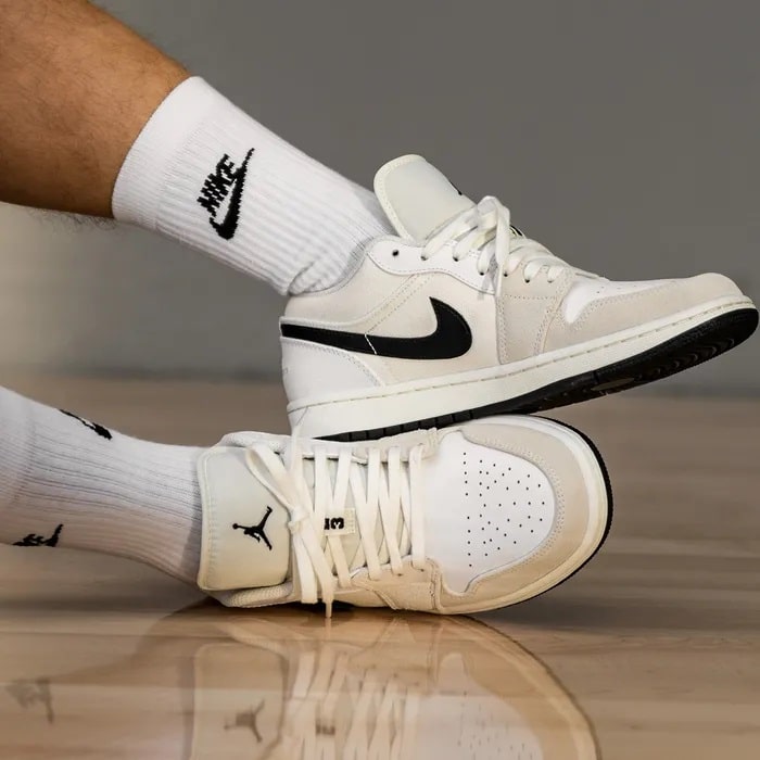 Jordan 1 cheap low premium white